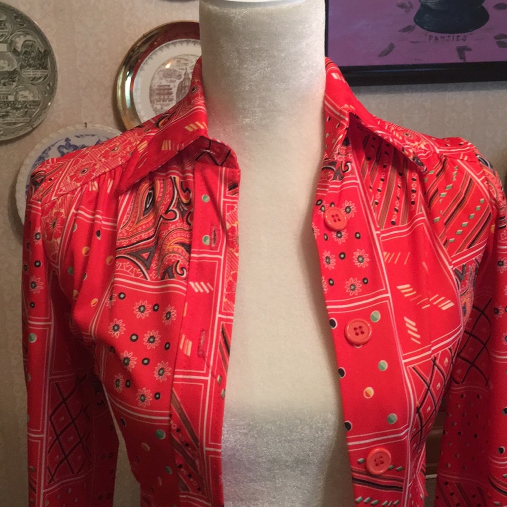 Vintage dress made from -970’s pattern